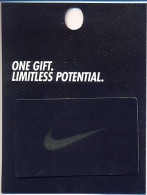 Nike, U.S.A,. Gift Card For Collection On Its Backer, No Value, # Nike13a - Gift Cards