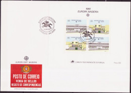 Europa CEPT 1990 Madère - Madeira - Portugal FDC Y&T N°BF11 - Michel N°B11 - 1990