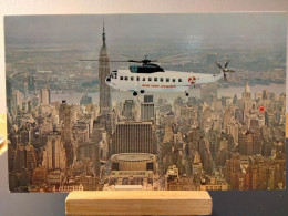 USA. NEW YORK. HELICOPTERS. Over MANHATTAN. KiAIRLINE ISSUE - Helicópteros