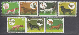 Bulgaria 1985 - Dogs, Mi-Nr. 3429/35, Used - Usati