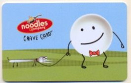 Noodles, U.S.A., Gift Card For Collection, No Value, # Noodles-1 - Gift Cards