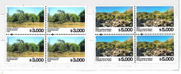 #75367 NEW ISSUE ARGENTINA 2024 NATIONAL PARK DEFINITIVES 3000-5000 PESOS BLOC OF4 NEW HIGH VALUES MNH - Nuevos