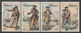 BAHAMAS - N°628/31 ** (1987) Pirates Et Corsaires Des Caraïbes - Bahamas (1973-...)