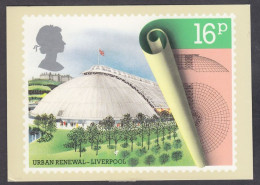 124134/ United Kingdom, 10 April 1984, Urban Renewal, Liverpool Garden Festival - Briefmarken (Abbildungen)