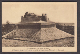 095009/ Fleury-Devant-Douaumont, Monument *Le Soldat Du Droit*, A La Mémoire Du Député André Thome - Monumenti Ai Caduti
