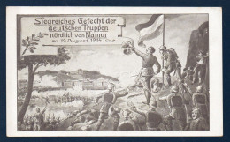 Namur. Siegreiches Gefecht Der Deutschen Truppen Nördlich Namur Am 19. August 1914. - Namen