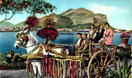 Sicilia > Palermo  ATTELAGE  CHEVAL   SICILIEN // ALB 2 ///  8 - Palermo