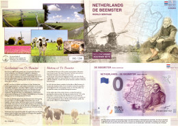 0-Euro PEAE 2019-1 NETHERLANDS DE BEEMSTER First Issue Pack No.nur Bis #250 ! - Essais Privés / Non-officiels