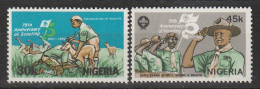 NIGERIA - N°399/400 ** (1982) Scoutisme - Nigeria (1961-...)