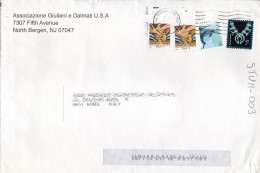 Philatelic Envelope With Stamps Sent From UNITED STATES OF AMERICA To ITALY - Storia Postale