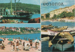 90081 - Bulgarien - Sosopol - Mit 3 Bildern - 1973 - Bulgarien