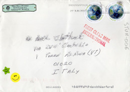 Philatelic Envelope With Stamps Sent From UNITED STATES OF AMERICA To ITALY - Brieven En Documenten