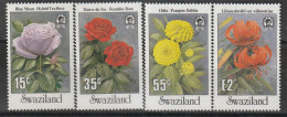SWAZILAND - N°529/32 ** (1987) Fleurs - Swaziland (1968-...)