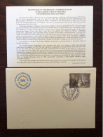 IRELAND FDC COVER 1978 YEAR SMALLPOX VACCINATION VARIOLE HEALTH MEDICINE STAMPS - FDC