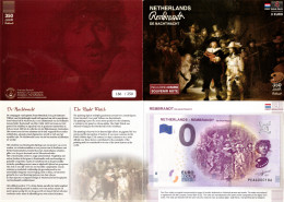 0-Euro PEAG 2019-1 NETHERLANDS - REMBRANDT - DE NACHTWACHT First Issue Pack No. Nur Bis #250 ! - Essais Privés / Non-officiels