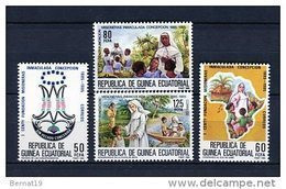 Guinea Ecuatorial 1985. Edifil 65-68 ** MNH. - Guinée Equatoriale