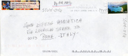 Philatelic Envelope With Stamps Sent From UNITED STATES OF AMERICA To ITALY - Briefe U. Dokumente