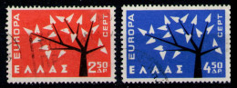 GREECE 1962 - Full Set Used - Usati