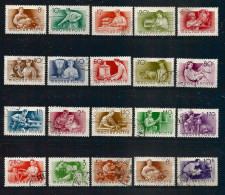 Hungary 1954 Professions Y.T. 1158/1177  (0) - Used Stamps