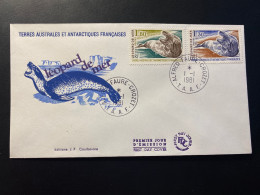 Enveloppe 1er Jour "Le Léopard De Mer" - 01/01/1981 - 89/90 - TAAF - Crozet - Faune - Animaux - FDC