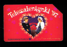 Carta Telefonica Polonia - Telewalentynki 97 - Pologne