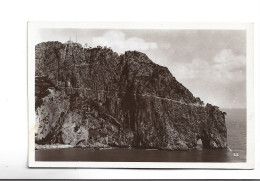 CPA PHOTO BOUGIE, , CORNICHE DU CAP CARBON  ET LE PHARE - Bejaia (Bougie)