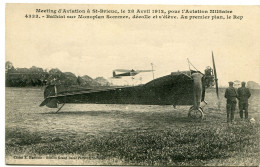 SAINT BIEUC (22) - MEETING D' AVIATION - Le 28/04/1912 - BATHIAT DECOLLE Et S' ELEVE - AU 1er PLAN Le REP - - 1946-....: Era Moderna