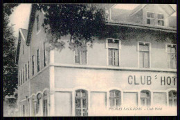 VILA POUCA DE AGUIAR-PEDRAS SALGADAS- HOTEIS E RESTAURANTES-Club Hotel.(Ed.do Bazar Araújo) Carte Postale - Vila Real