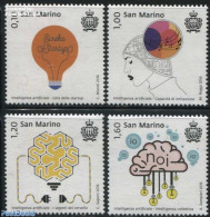 San Marino 2016 Artificial Intelligence 4v, Mint NH, Performance Art - Science - Staves - Energy - Neufs