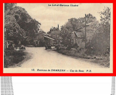 CPA (47)  DAMAZAN.  Les Environs, Cap Du Bosc, Voiture Ancienne...H330 - Damazan