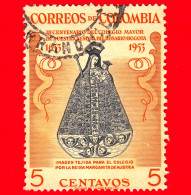 COLOMBIA - Usato - 1954 - Terza Università Di Nostra Signora Del Rosario, Bogotà - 5 - Colombie