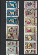 PETIT ENSEMBLE DE CHINE OBLITERES - Used Stamps
