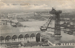 CPA LORIENT - PANORAMA DU PORT DE GUERRE - Lorient