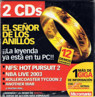 CD Micromanía (2 CDs). El Señor De Los Anillos. NFS: Hot Pursuit 2 Y Otros - PC-games