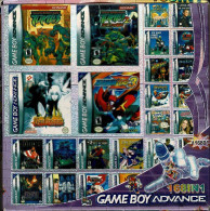 Pack De 168 Juegos En Un Cartucho Para Game Boy Advance - Juegos PC