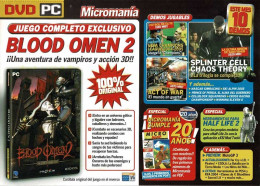 Blood Omen 2. Micromanía No. 122. PC - PC-Spiele