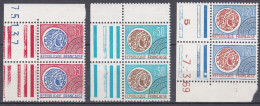 France Préoblitéré N° 127-129 NMH ** Monnaies BdF Paires (K15) - 1953-1960