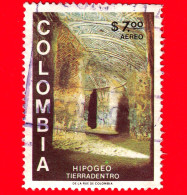 COLOMBIA - Usato - 1981 - Scoperte Archeologiche - Ipogeo In Tierradentro - 7.00 - Colombie