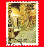 COLOMBIA - Usato - 1981 - Scoperte Archeologiche - Ipogeo In Tierradentro - Camera Funeraria - 7.00 - Colombia
