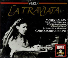 Giuseppe Verdi, María Callas, Carlo Maria Giulini - La Traviata. 2 X CD - Klassik