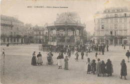 CPA LORIENT - PLACE ALSACE LORRAINE ***BELLE ANIMATION*** - Lorient