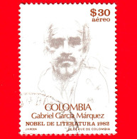 COLOMBIA - Usato - 1982 - Gabriel García Márquez (1927-2014), Scrittore E Giornalista - Nobel Letteratura - 30 - Colombia