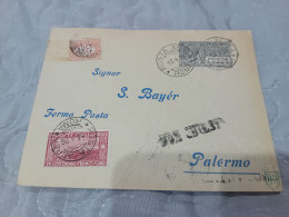 LETTERA TASSATA CON 60 CENTESIMI VALORI GEMELLI 1926 - Storia Postale (Posta Aerea)