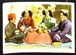 ► INDE Famille Chrétienne à LEH	Ladakh - Chromo-Image Cigarette Josetti Bilder Berlin Album 4 1920's - Sigarette (marche)