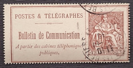 France 1900/06 N°26 Ob TB Cote 7€ - Telegramas Y Teléfonos