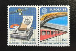 GREECE, 1988 , EUROPA , MNH - Unused Stamps