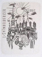 EX LIBRIS JIRI ANTONIN SVENGSBIR  Per L SPINDELBERGER L40-B01 EXLIBRIS - Ex-libris