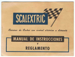 Scalextric. Manual De Instrucciones Y Reglamento De Exin-Lines Bros - Sonstige & Ohne Zuordnung