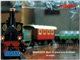 Catálogo Trenes Marklin Maxi 1994 F - Other & Unclassified