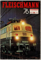 Catálogo Trenes Fleischmann 76 + Folleto De Novedades 77 - Altri & Non Classificati